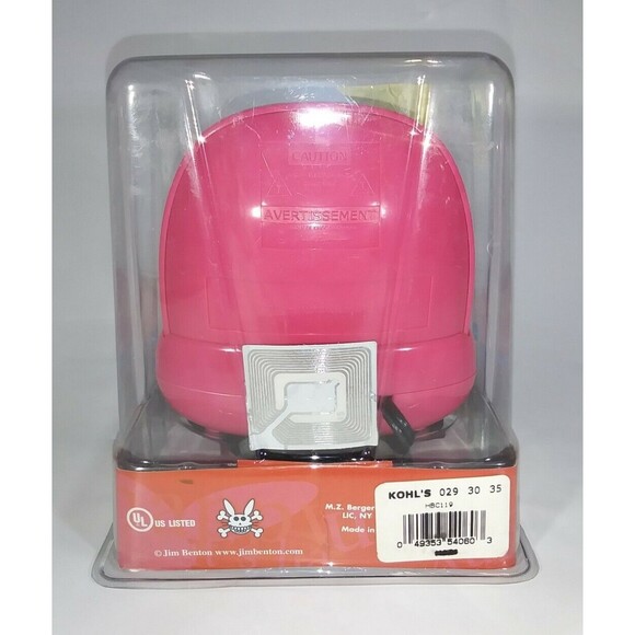 IT'S HAPPY BUNNY Scenic Nightlight Alarm Clock Non-PC Gag Gift Jim Benton NEW - Picture 5 of 6